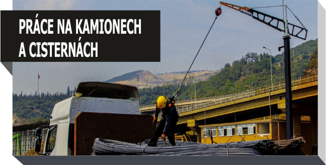 Práce na kamionech a cisternách