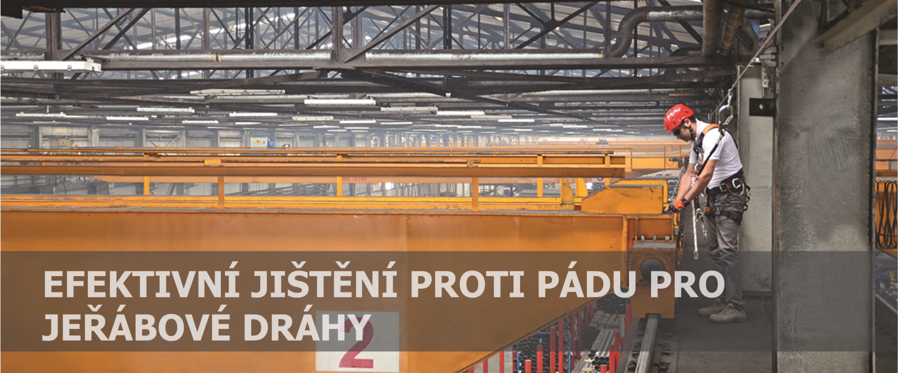 horizontalní systém pro jištění osob