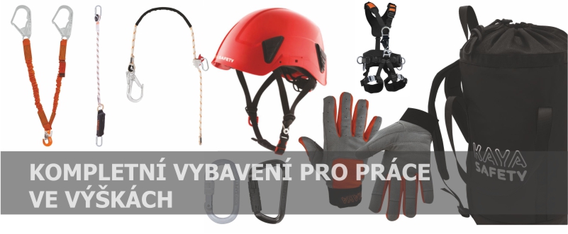 Kompletní vybavení pro práce ve výškách