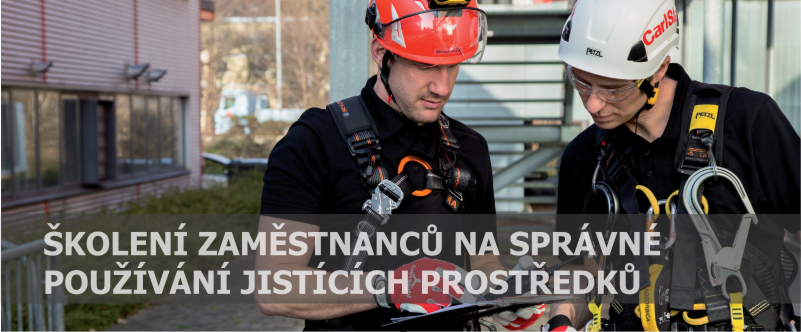 školení zaměstnanců na správné používání jistících prostředků