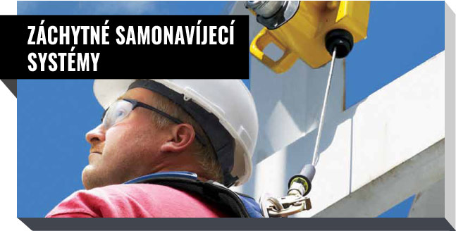Záchytné samonavíjecí systémy